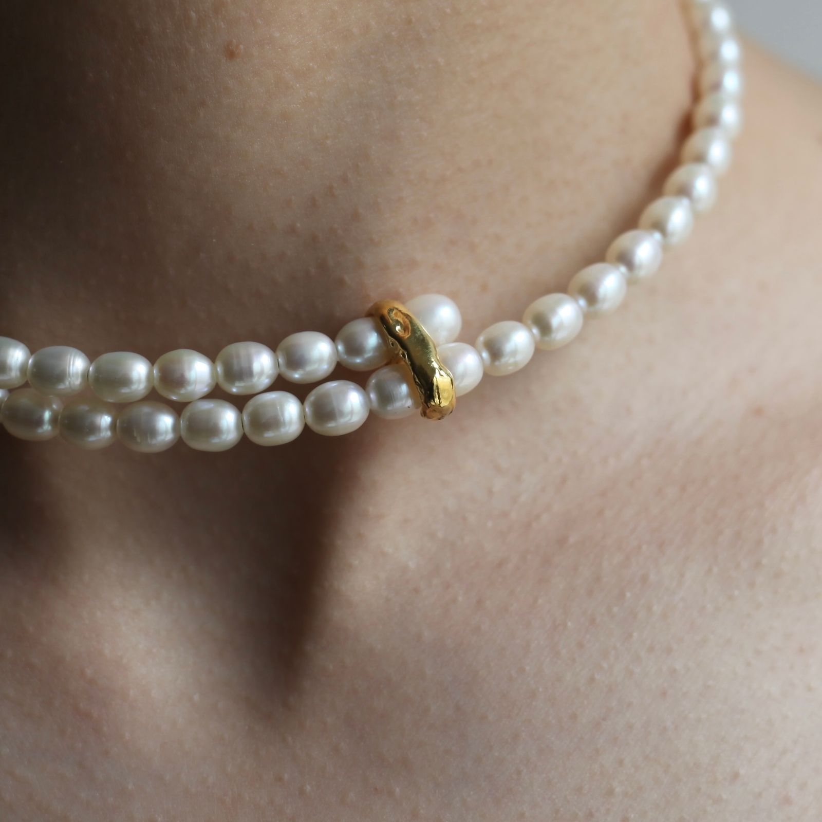 【お取り寄せ注文可能】Baroque Peral Dog Choker