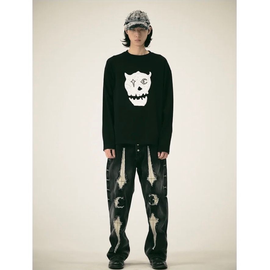 【残り一点】TC Skull Long Sleeve