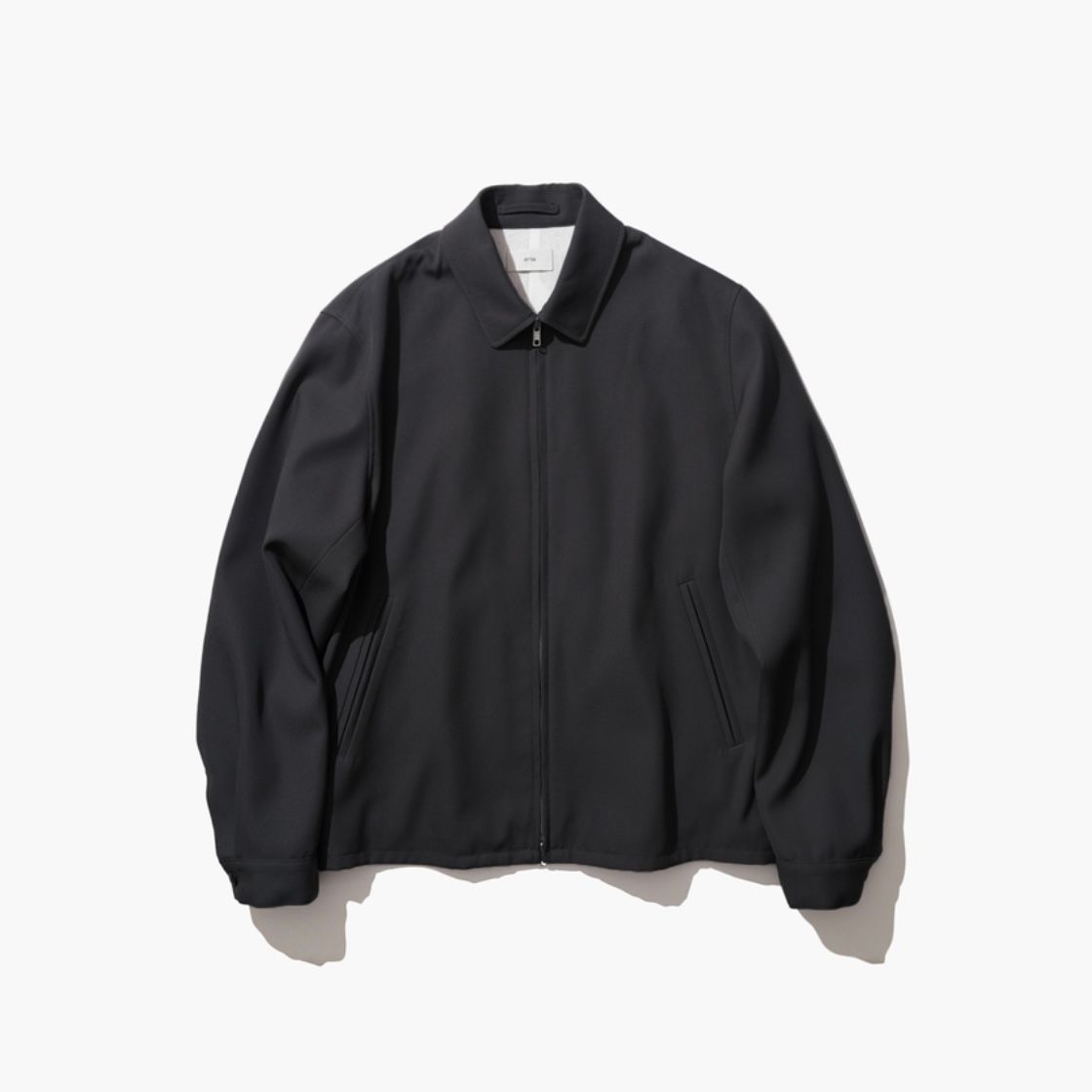 ATON - 【残り一点】Back Satin Harrington Jacket | ACRMTSM