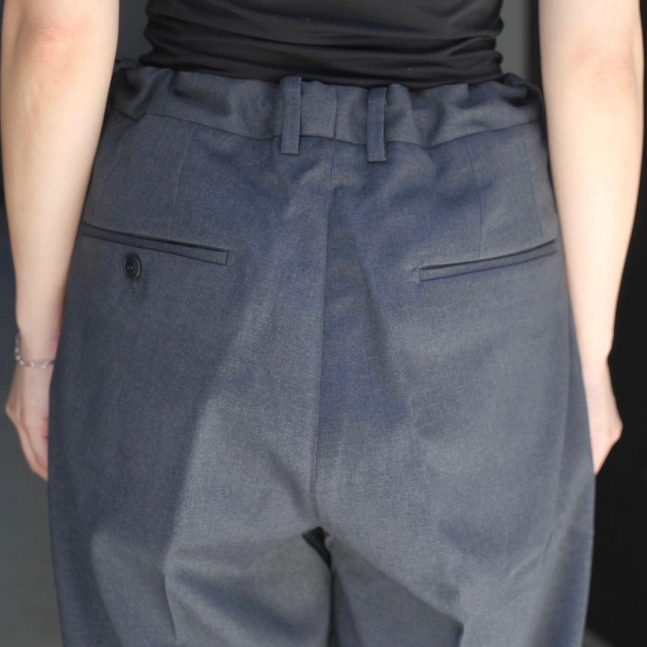 【残り一点】One Pleated Trousers