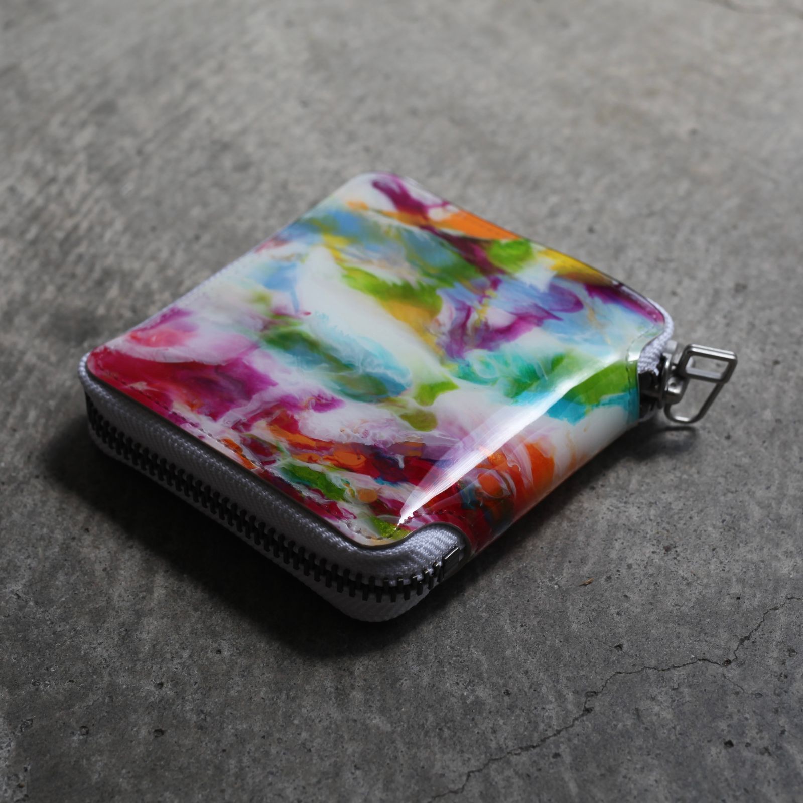 【新品未使用品】macromauro マクロマウロ ペイントショートウォレット macromauro - 【残り一点】Paint Wallet | ACRMTSM ONLINE STORE