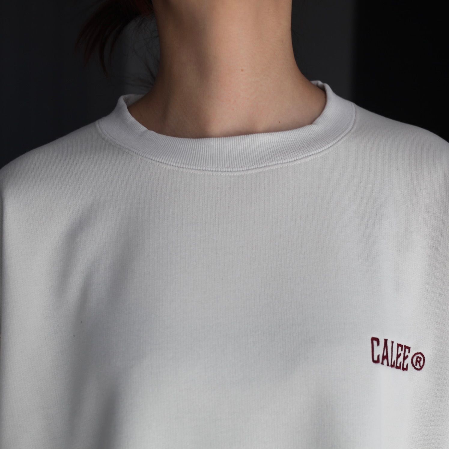 【残り一点】Calee National Logo Drop L/S Tee