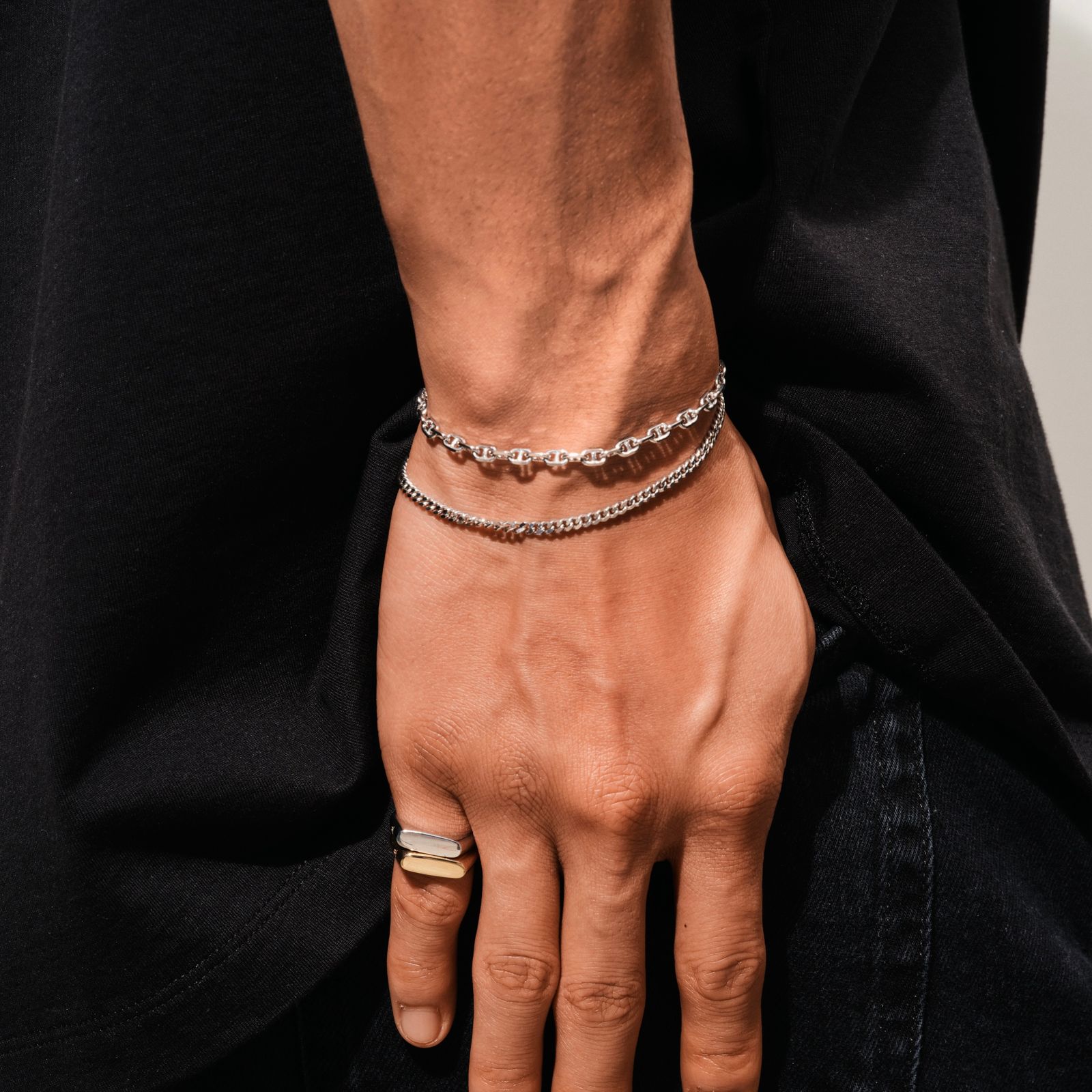 【再販売通知受付可能】Cable Bracelet(SILVER)