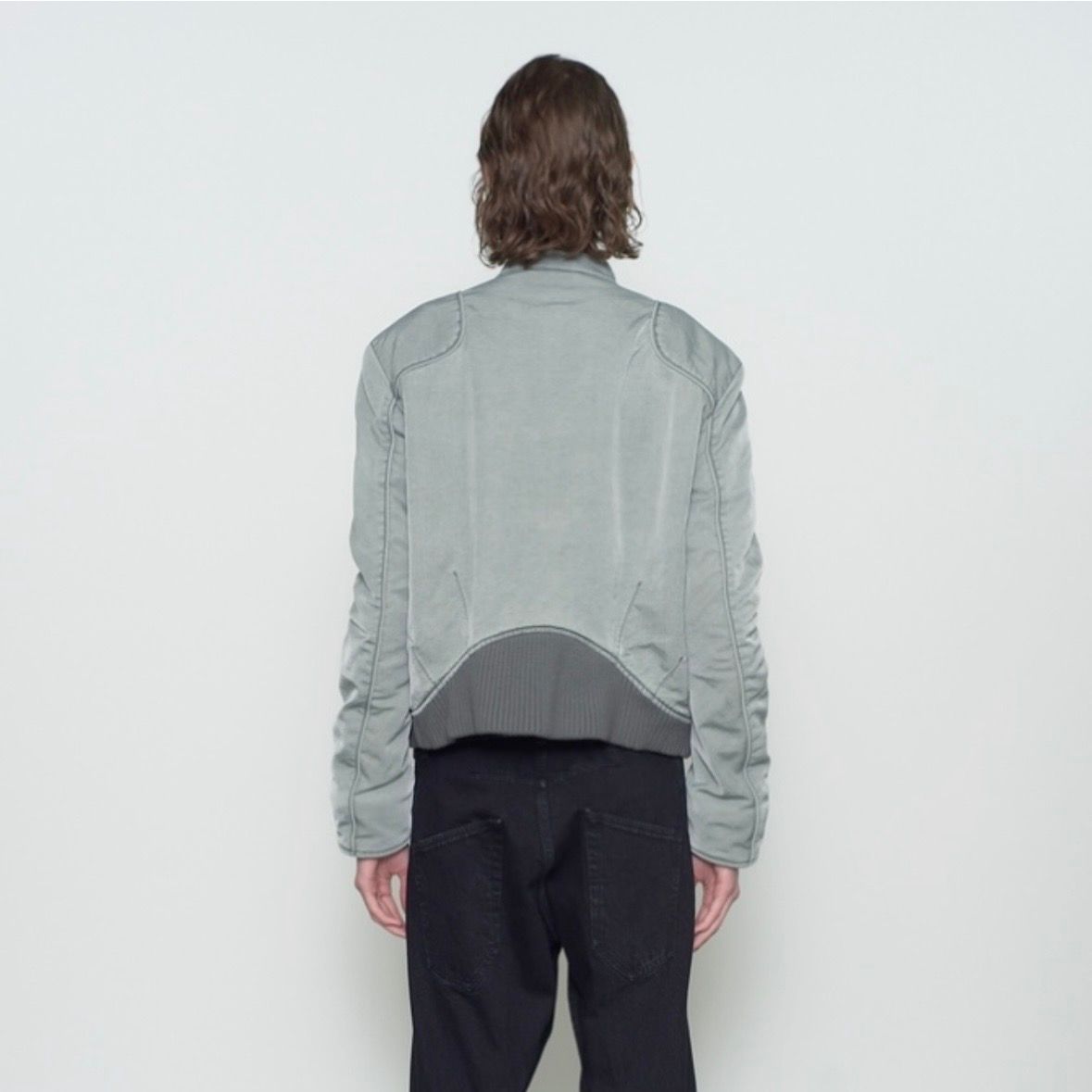 【残り一点】Panelled Padded Moto Jacket