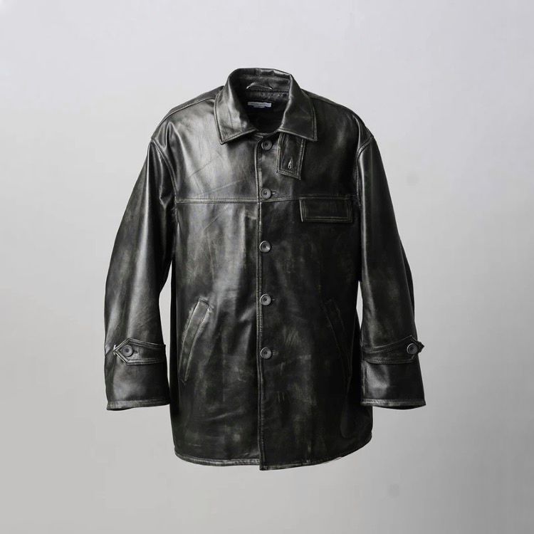 【残り一点】Sheep Leather Car Coat