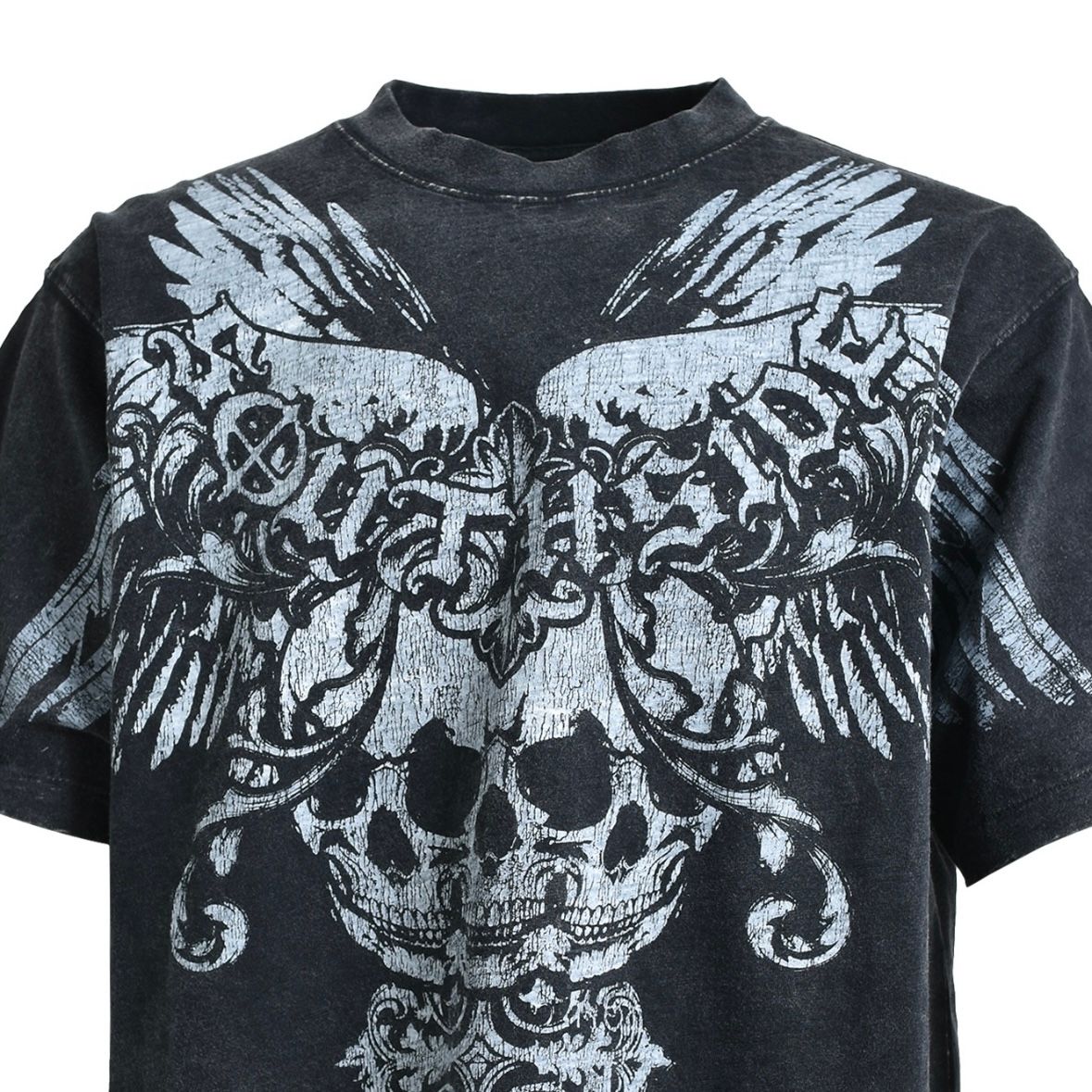 【残り一点】Skull Wing Logo Tee