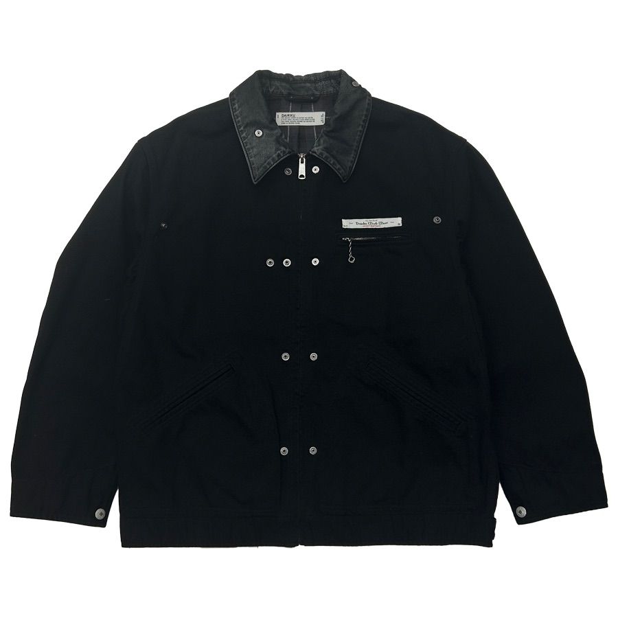【残り一点】"Dairiku Work Wear" Vintage Wash Jacket