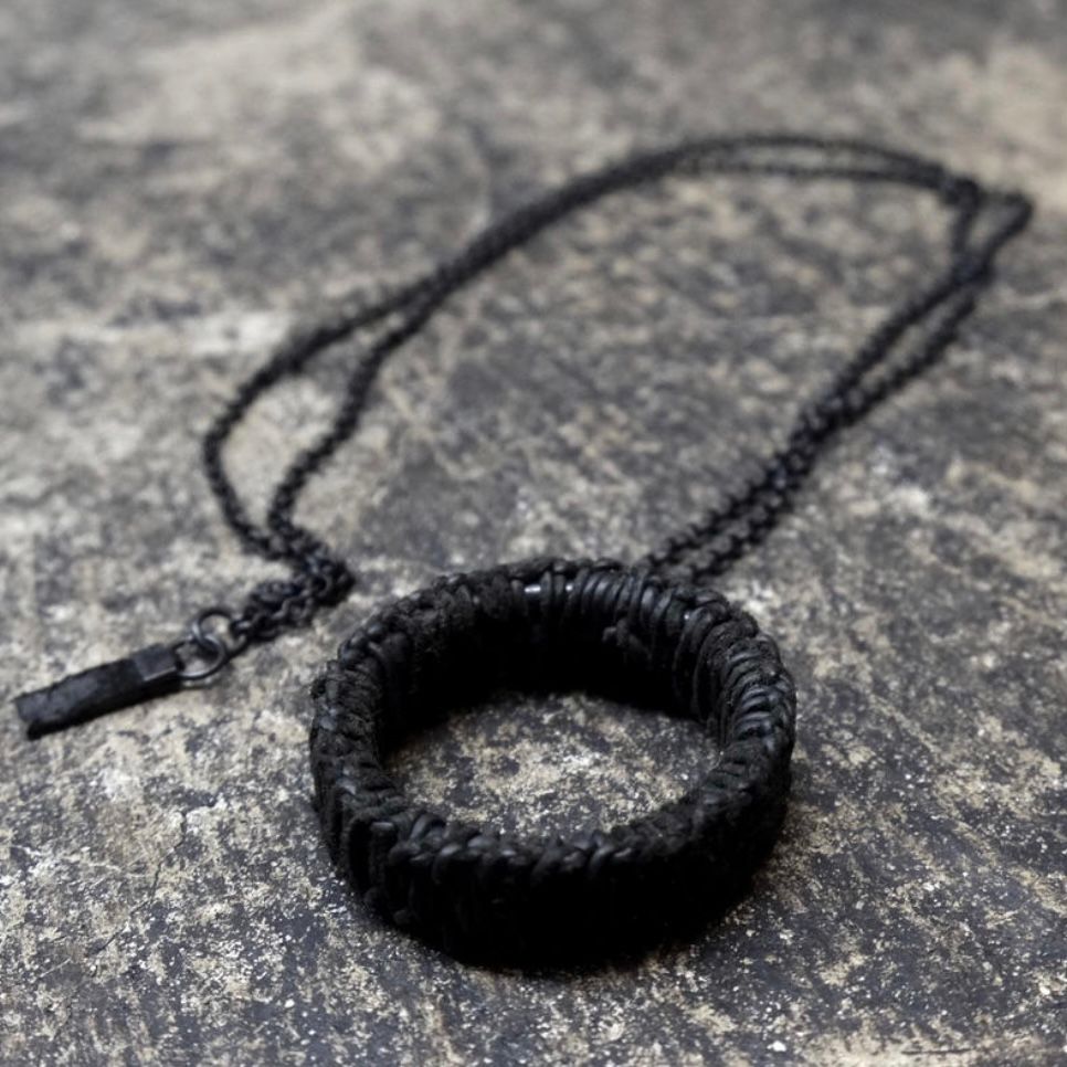 【お取り寄せ注文可能】Braiding Ring Necklace