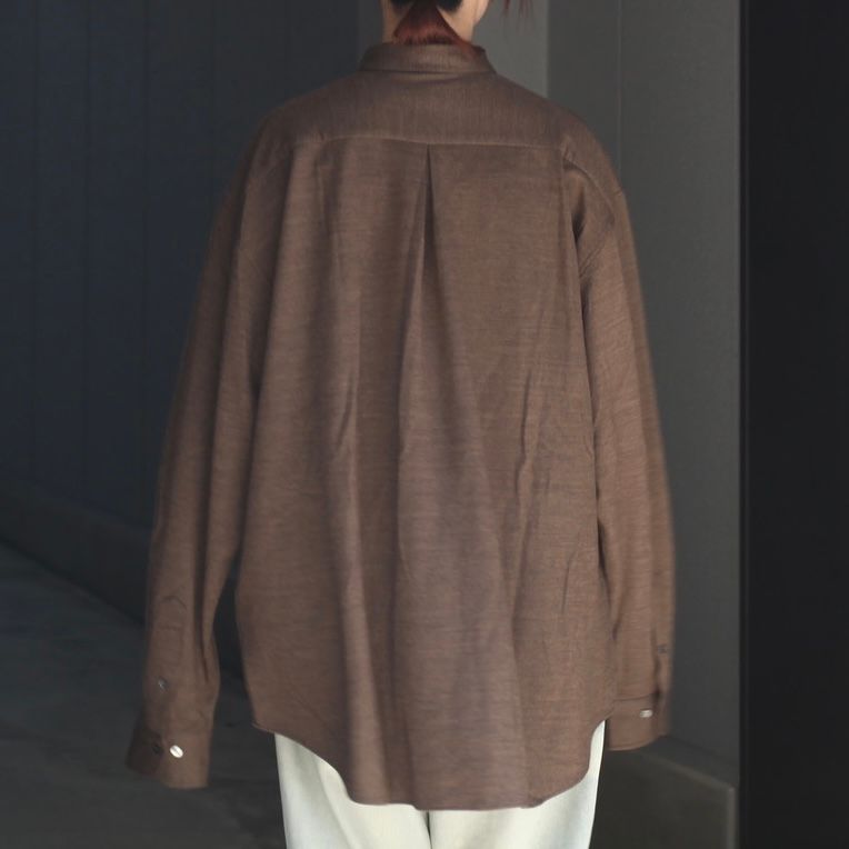 【残り一点】36G Wool Ideal Herringbone Shirt
