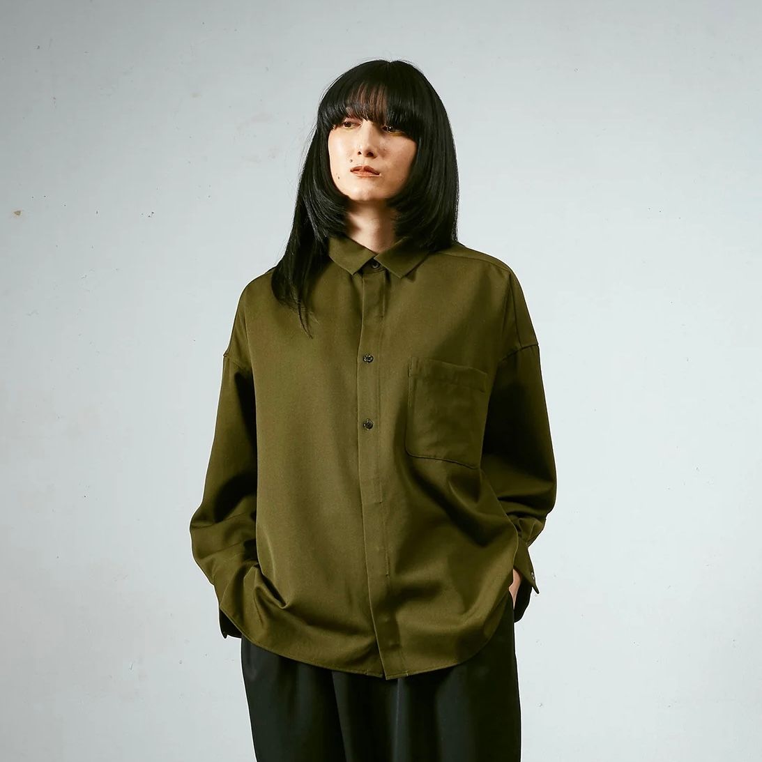 【残り一点】よそいきワイドBOXシャツ
