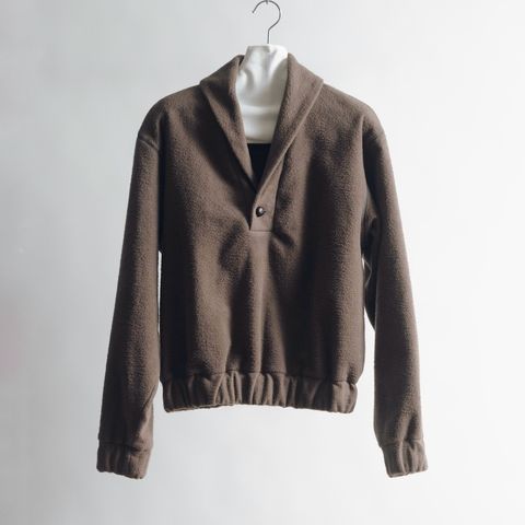 【残り一点】Shawl Collar Cotton Fleece Jacket