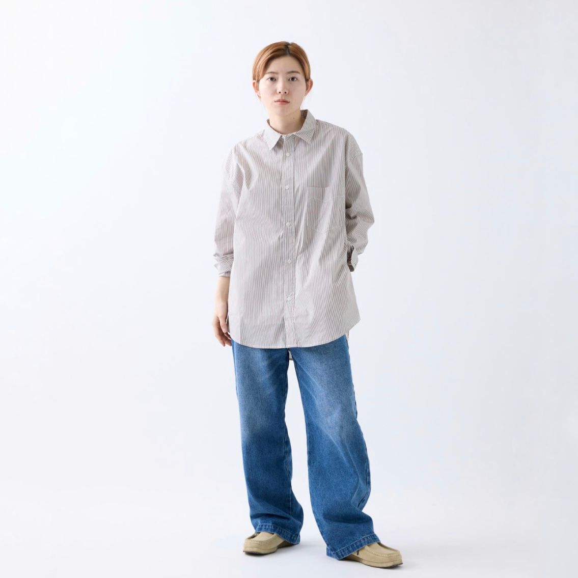 【残り一点】Loose Stripe Shirt L/S