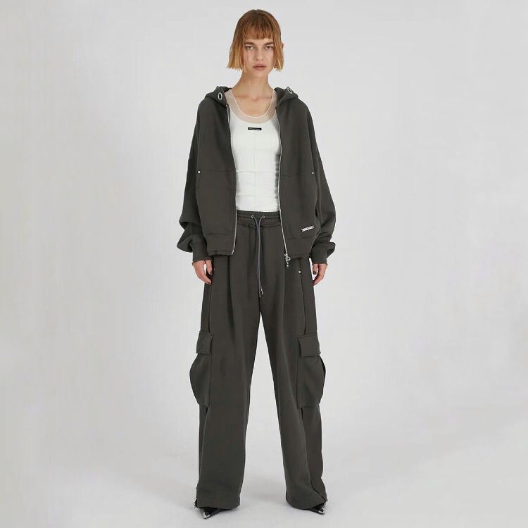 【残り一点】Eyelet Hoodie Parka