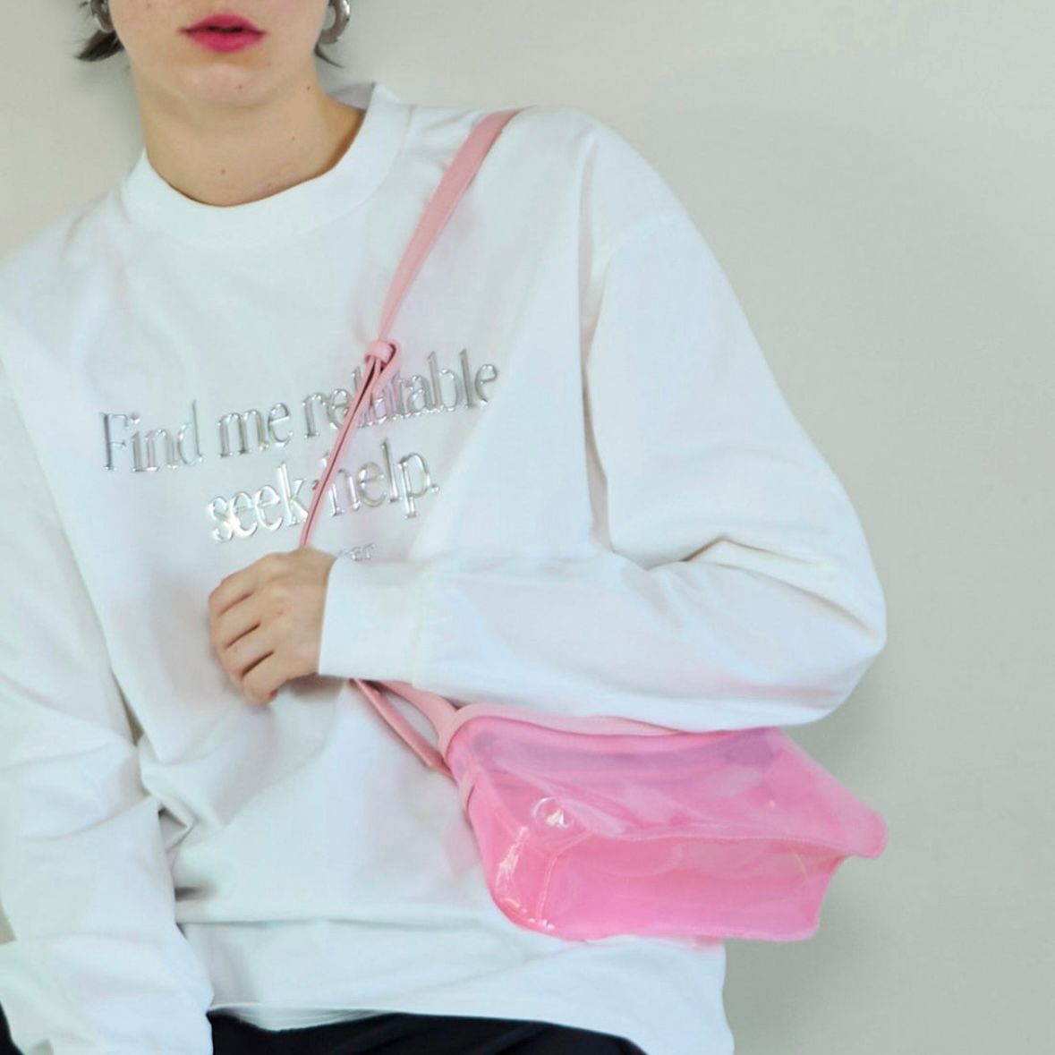 【残り一点】クリアスキニーバッグ