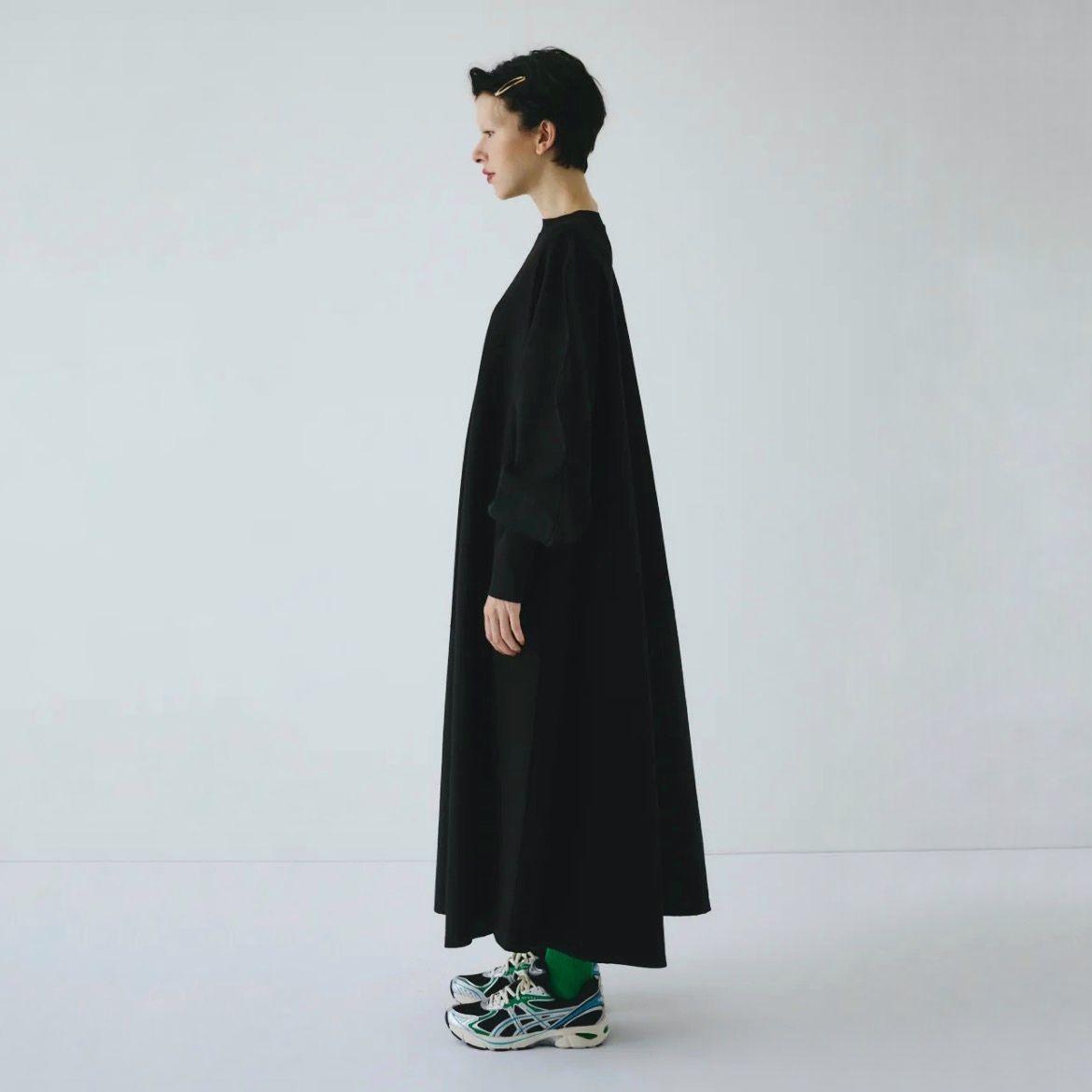 【残り一点】Mountain Sleeve Docking Dress