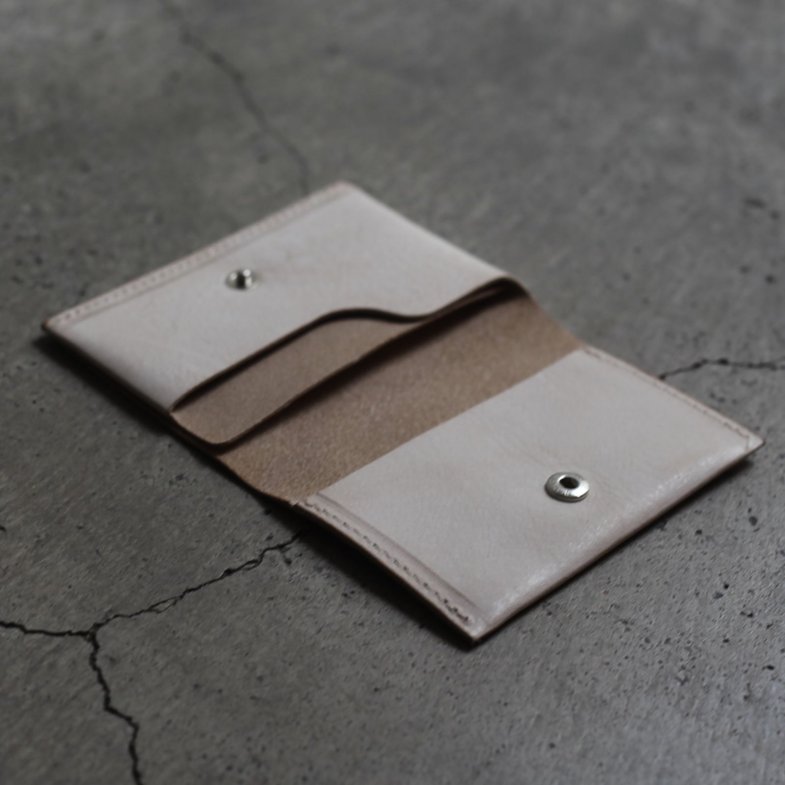 【残りわずか】Compact Card Case(IVORY)