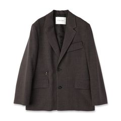 【残り一点】Glen Check Zip Pocket Tailored Jacket