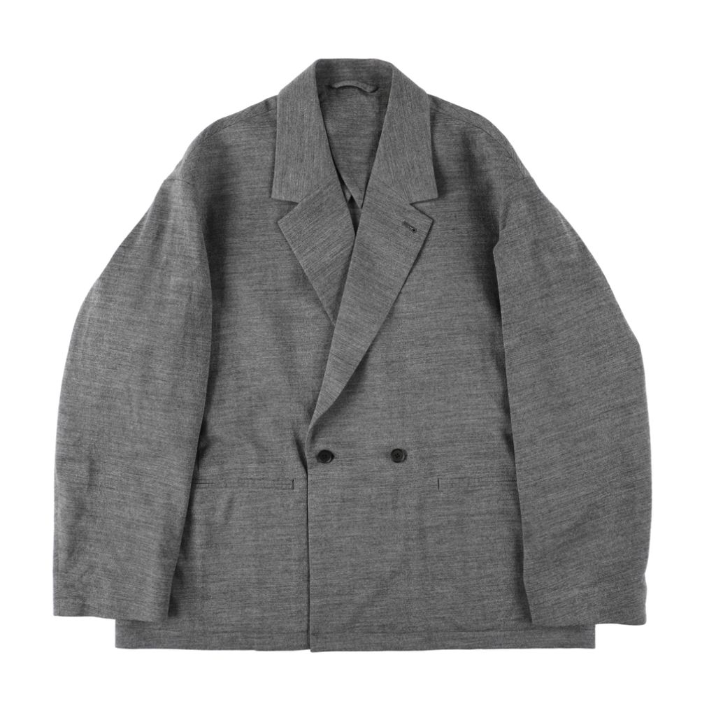 【残り一点】36G Wool Herringbone Double Jacket