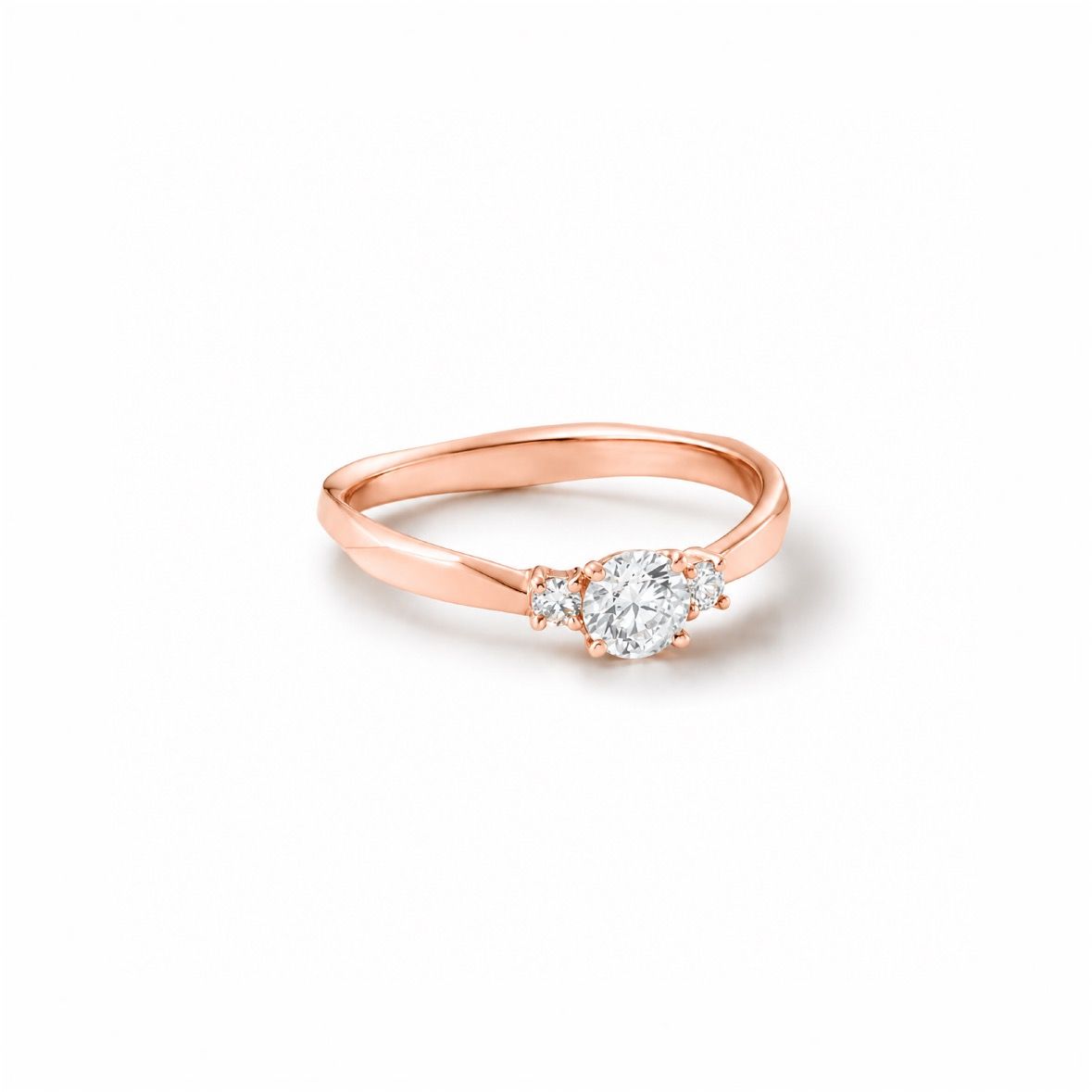 【お取り寄せ注文可能】Serene Ring(K18 PINK GOLD)