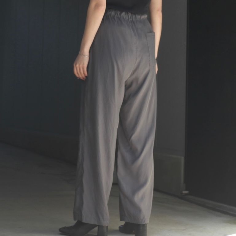 YOKE - 【残り一点】Cupro Easy Pants | ACRMTSM ONLINE STORE