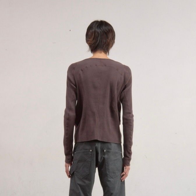 【残りわずか】Panelled Ribbed Long Sleeve T-shirt