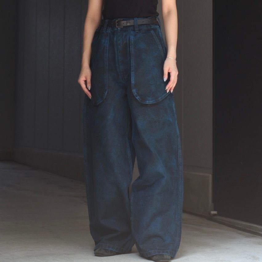 【残り一点】Black Stained Duck Pants