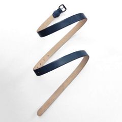 【残り一点】カラーバックルロングベルト(BLUE×BLACK)