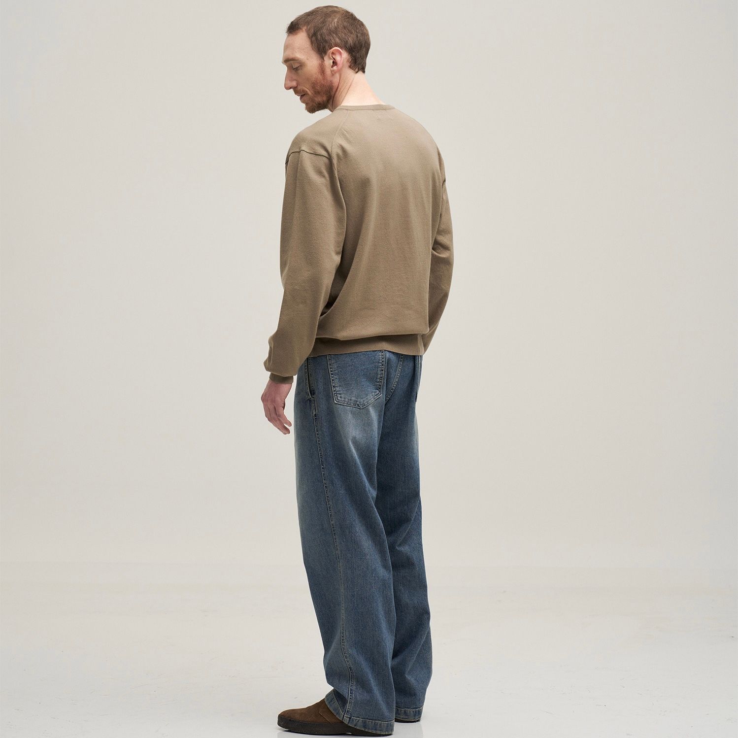 【残り一点】French Henry Neck Knit