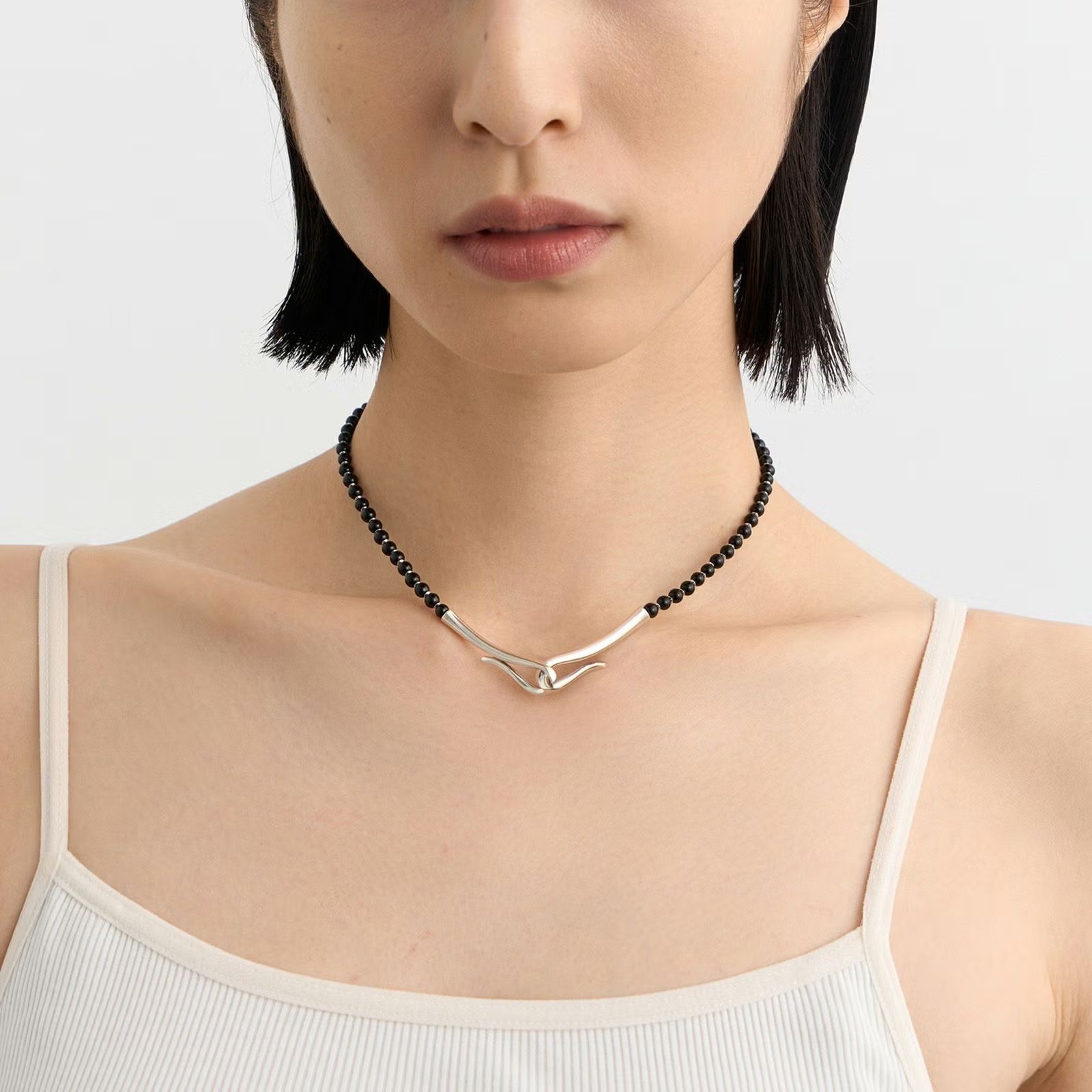 【お取り寄せ注文可能】Stone Ball Choker