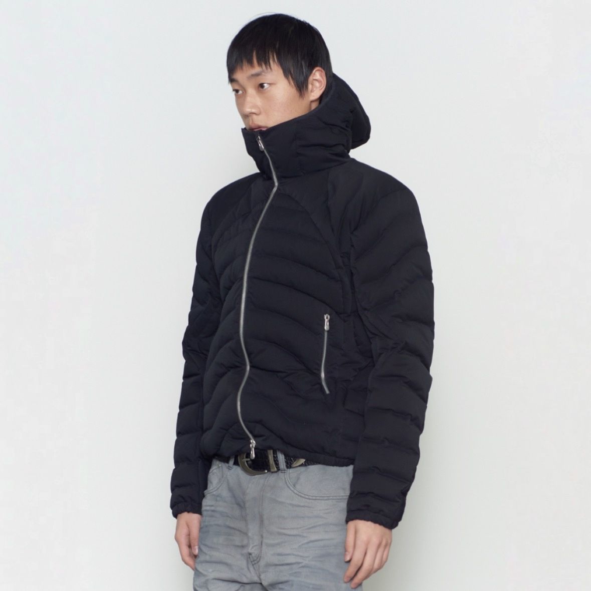 【残り一点】Panelled Hooded Puffer Jacket