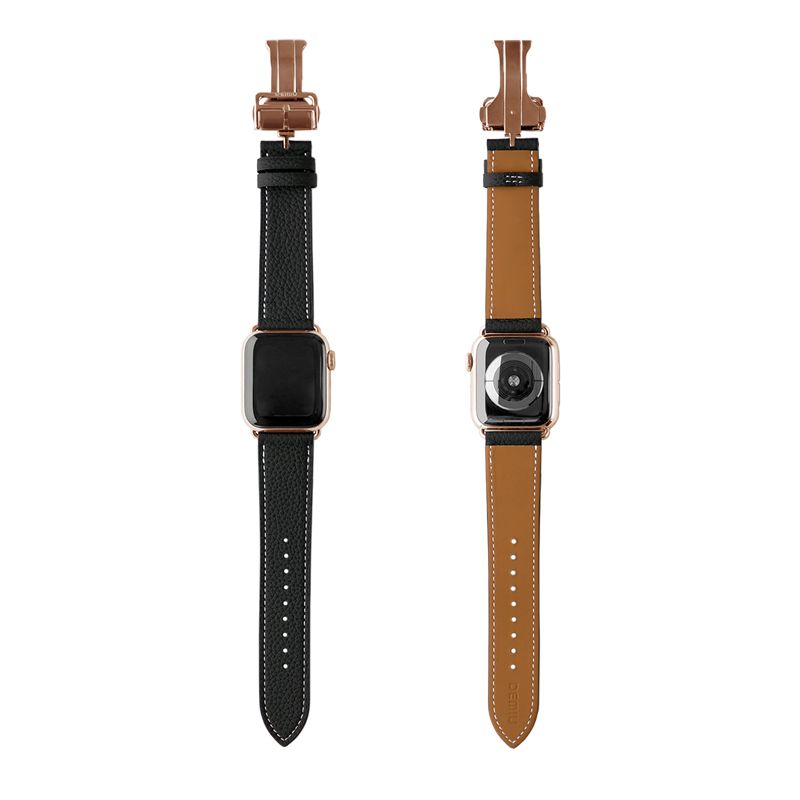 【残りわずか】Apple Watch Band(BLACK×PINK GOLD)