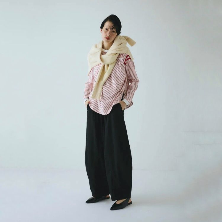 【残り一点】Asymmetrry Hem Knit Tops