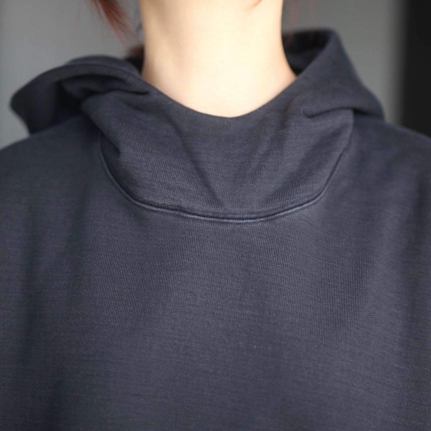 ssstein - 【残り一点】Untwisted Yarn Fade Sweat Hood LS
