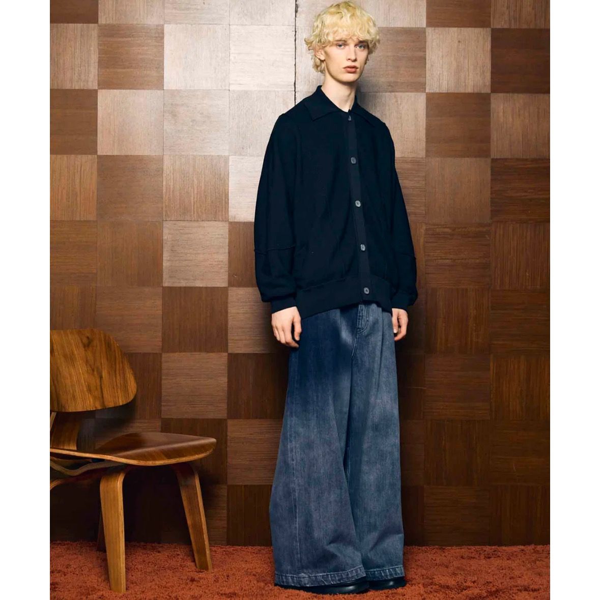 【残り一点】Hyper Wide Denim Baggy Pants