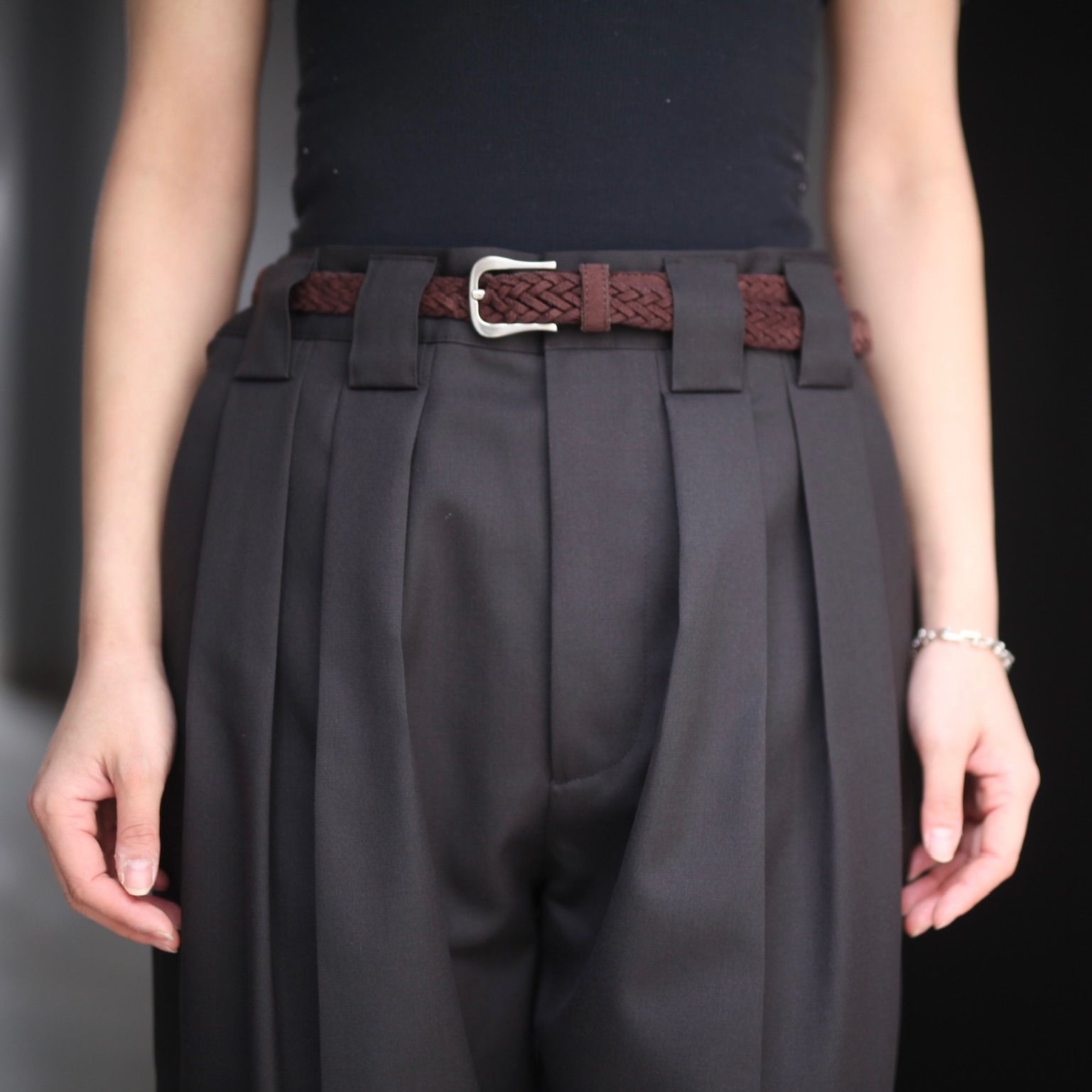 stein - 【残り一点】Double Wide Trousers | ACRMTSM ONLINE STORE