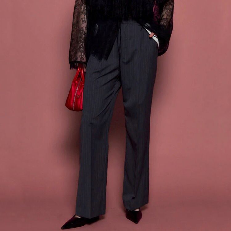 【残り一点】Center Press Straight Pants