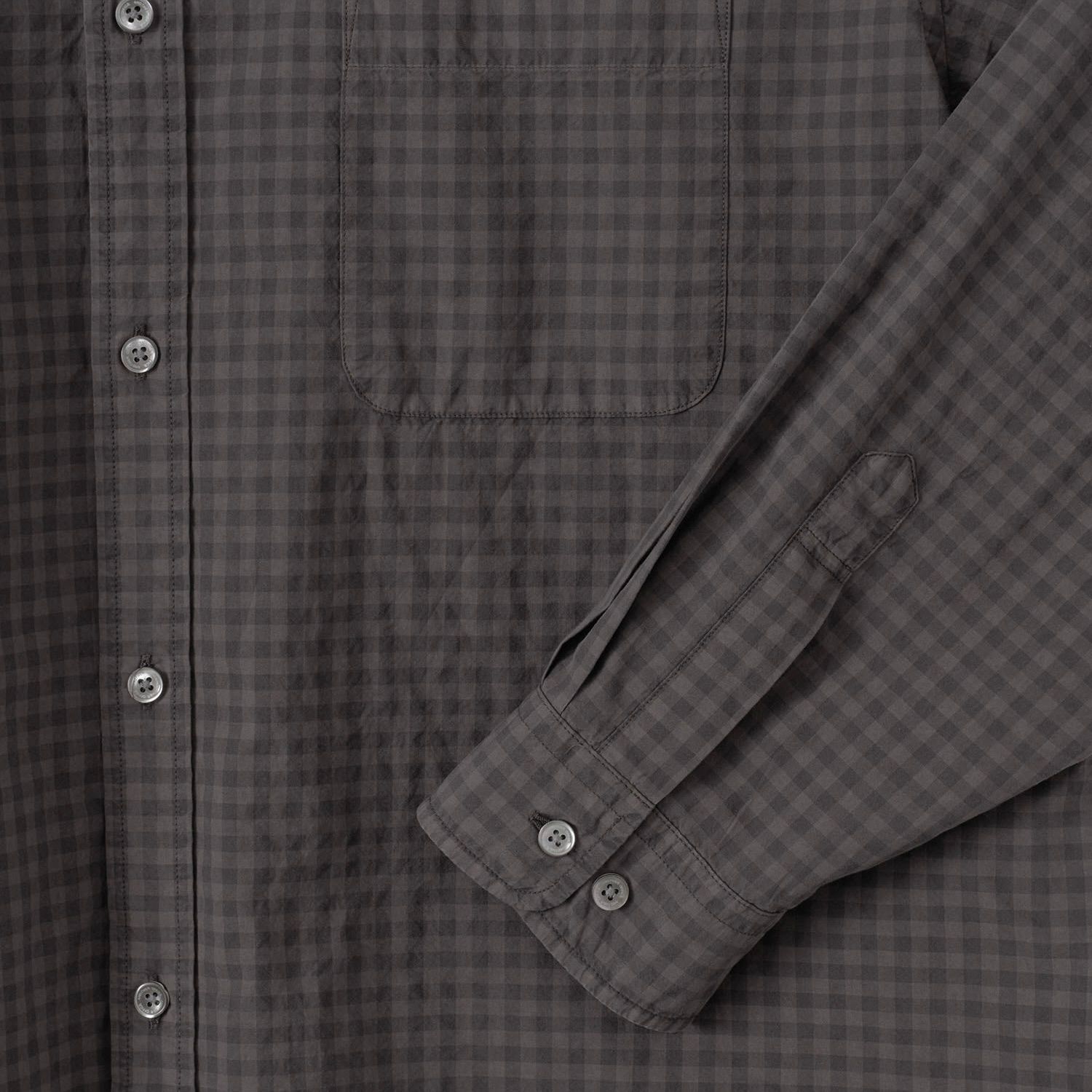 【残り一点】Bold Garment Gingham Check Shirt