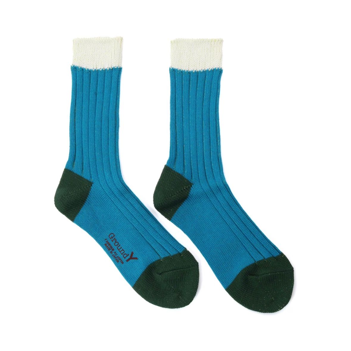 【残り一点】4×2リブソックス(BLUE)