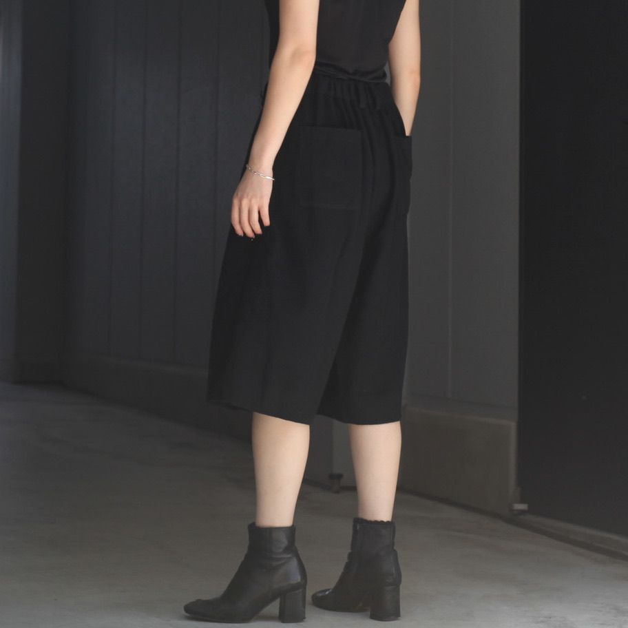 【残り一点】Wool/Cashmere Fleece Easy Short Trousers