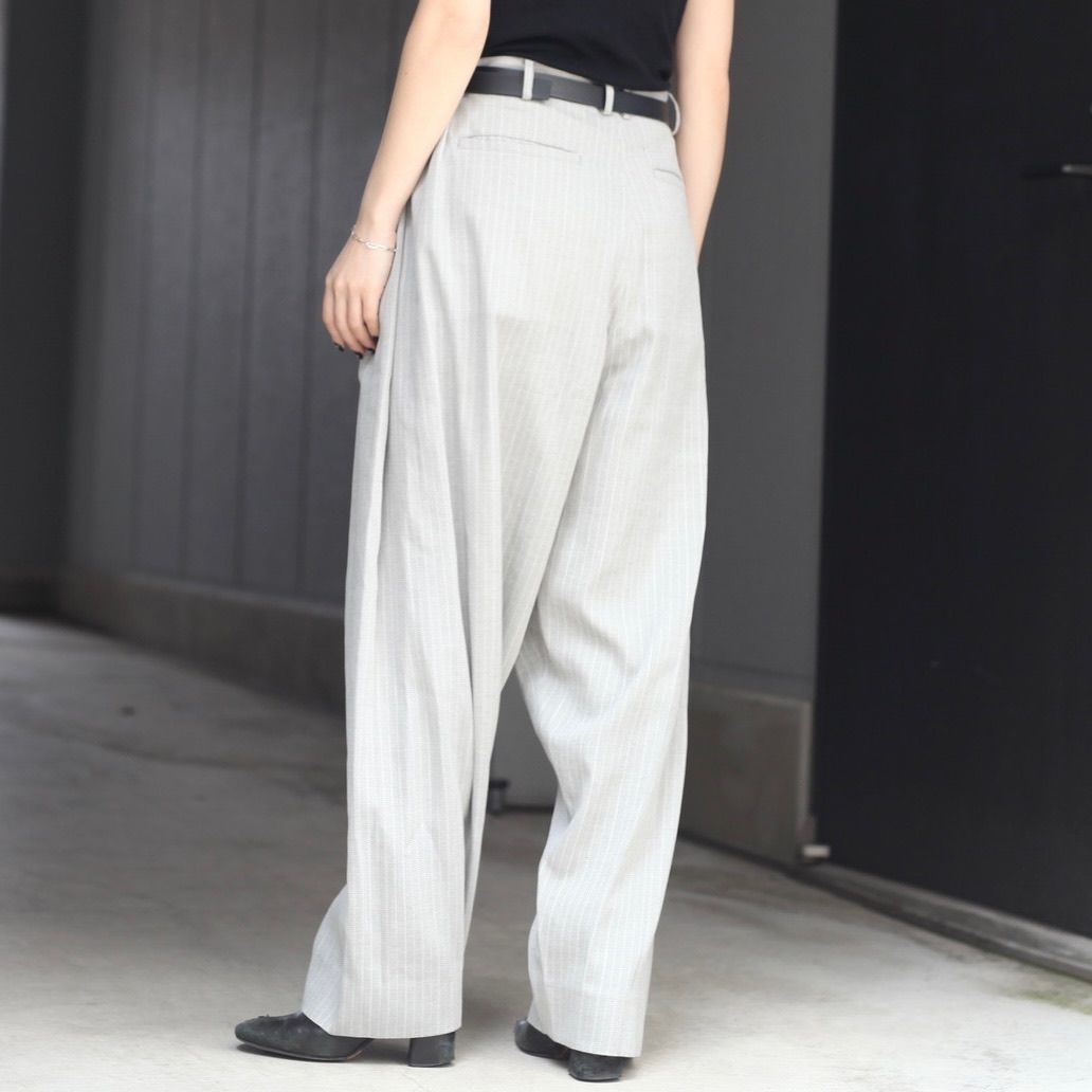 【残り一点】Seamless Side Fold Wide Pants