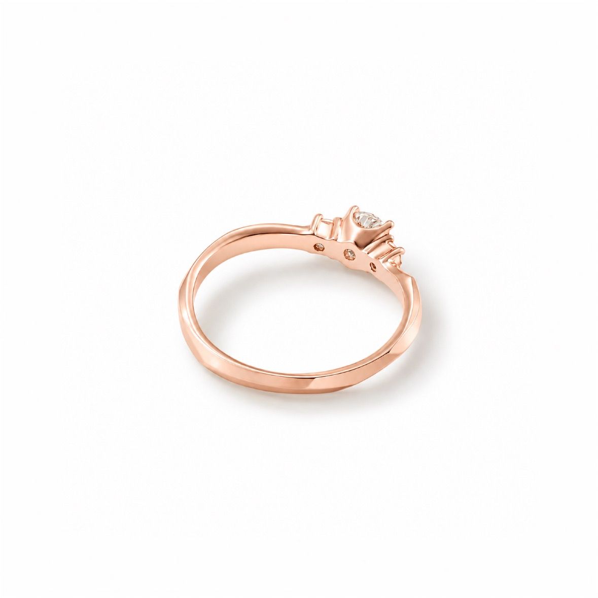 【お取り寄せ注文可能】Serene Ring(K18 PINK GOLD)