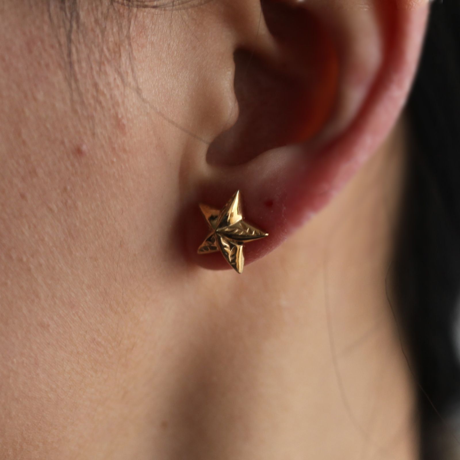 【お取り寄せ注文可能】Star Pierce(GOLD）