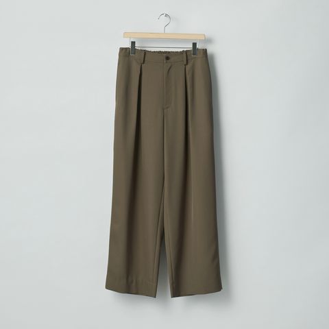 【残り一点】Easy Wide Trousers(2/90 WOOL GABARDINE)