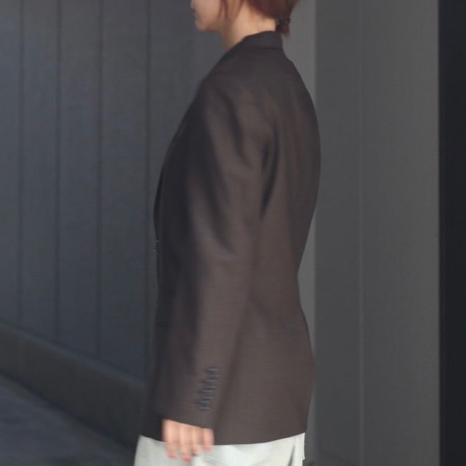 【残り一点】Wool Single Breasted Jacket