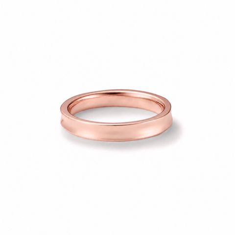 【お取り寄せ注文可能】Flare Ring L(K18 PINK GOLD)