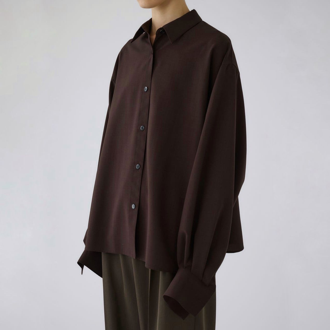 【残り一点】Round Cuff Blouse