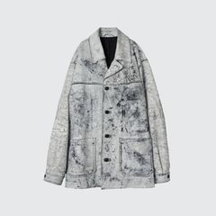 【残りわずか】Cracked Goat Leather Car Coat