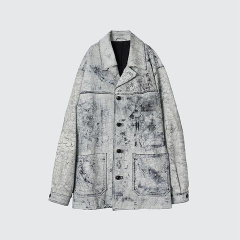 MARNI 21aw 煩く パッチワークカーディガン メンズ ニット 切り替え コート