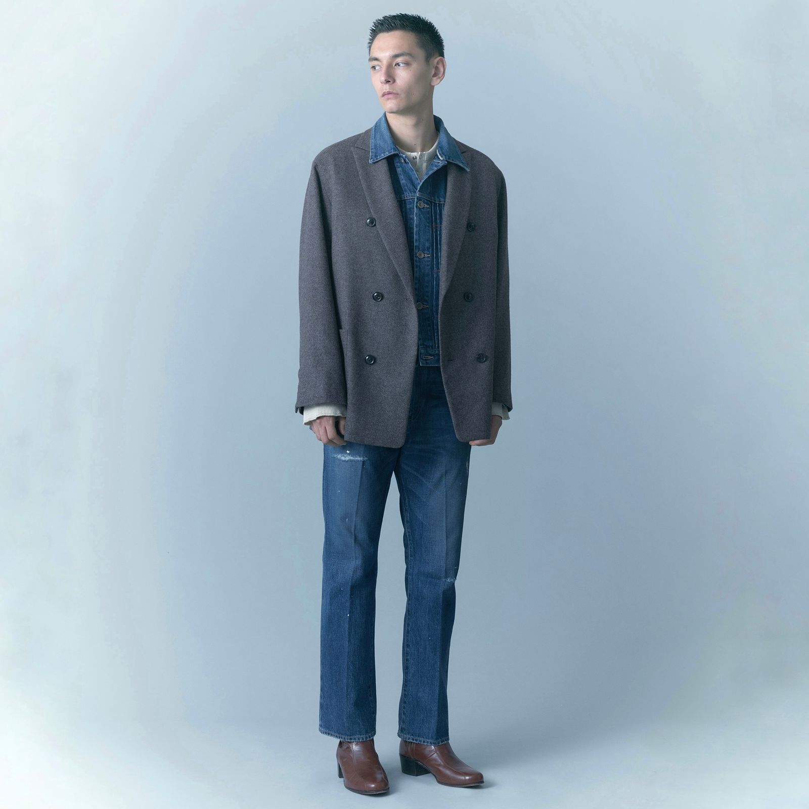 【残り一点】Kamata Denim Trousers Type02(VINTAGE WASH)