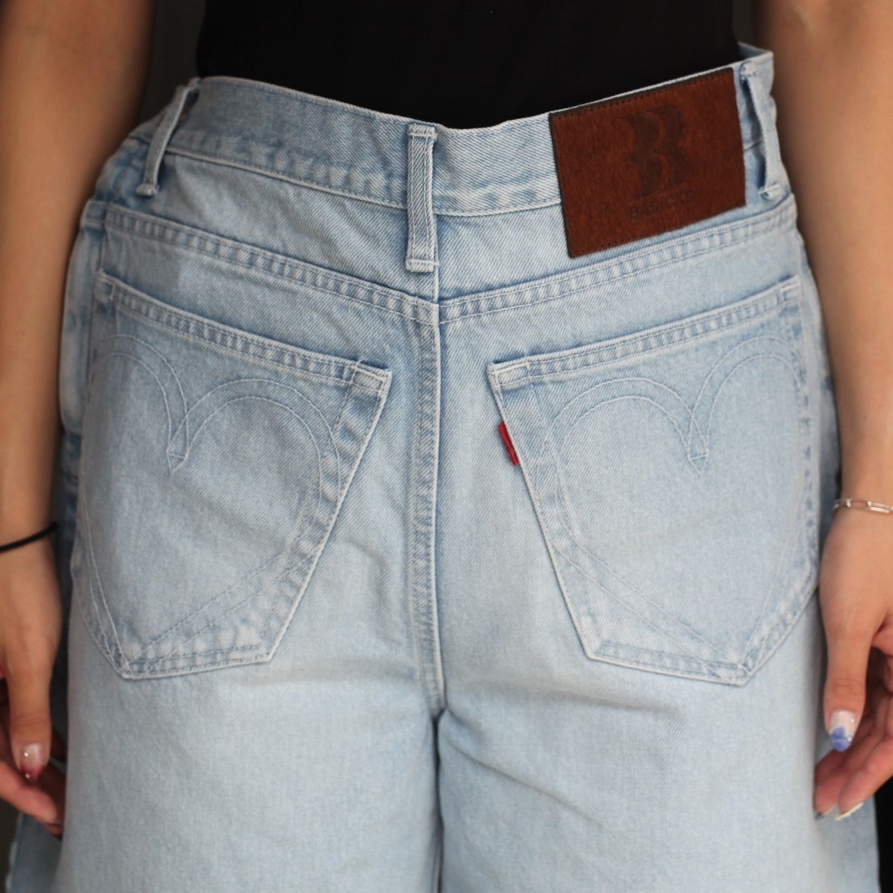 【残り一点】Back Front Barrel Denim